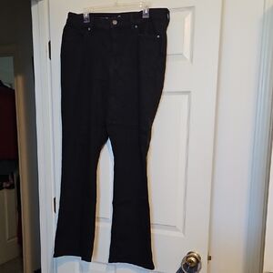 St. John's Bay Women's Black Boot Cut Jeans